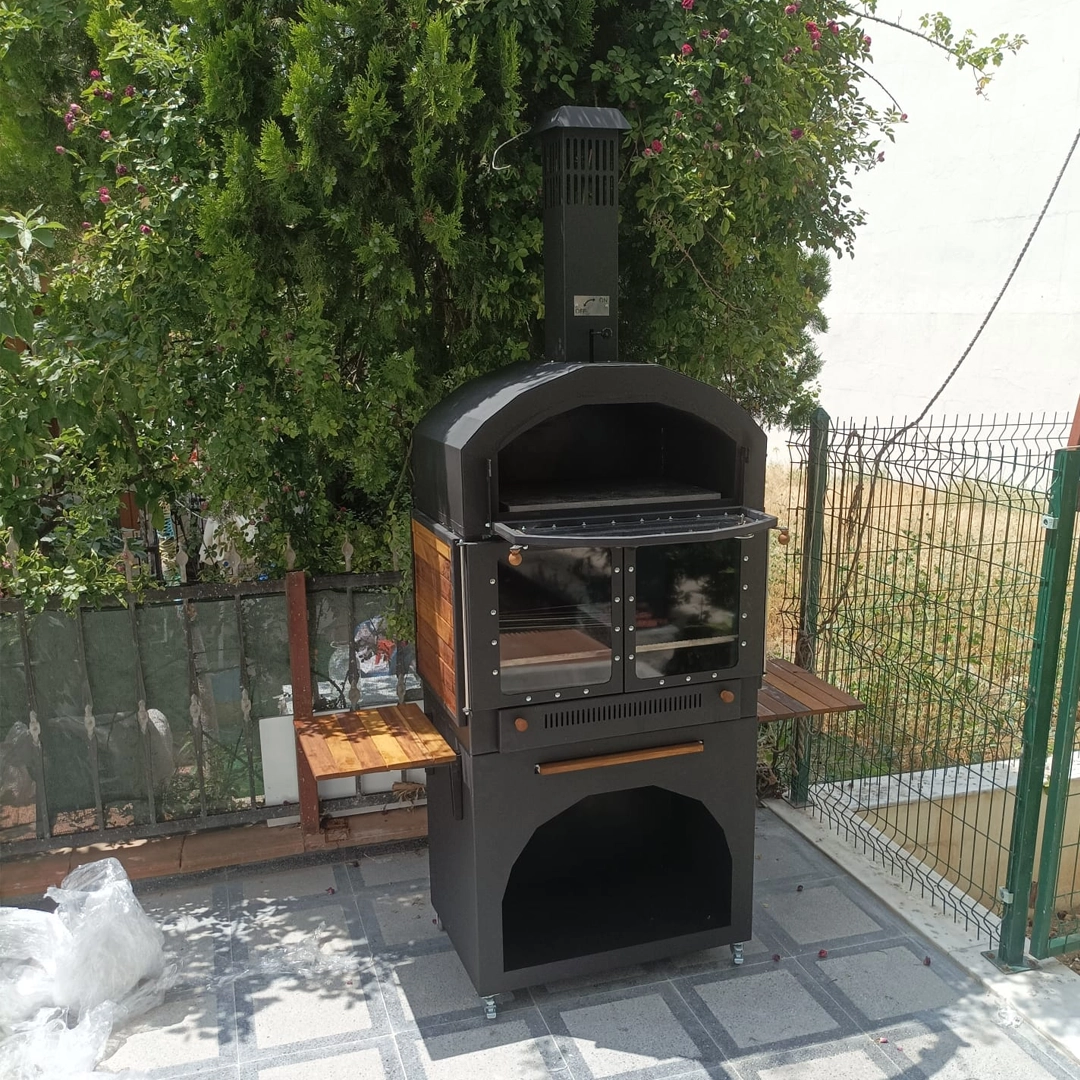 Gordion Fırınlı Dekoratif Bahçe Barbekü